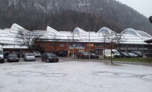 Die Max-Aicher-Arena in Inzell hat das viert schnellste Eis der Welt