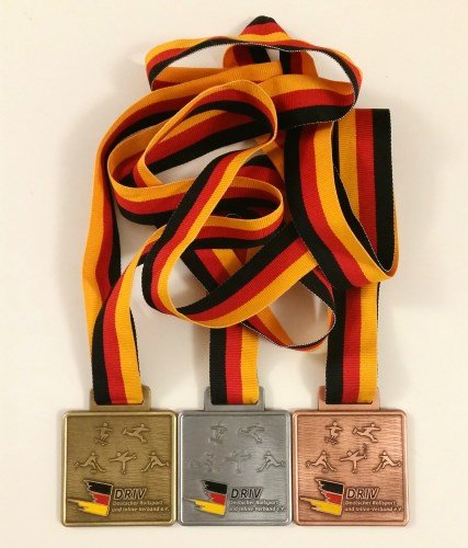 Deutsche Meisterschaft Team 2017 in Groß-Gerau - Gold, Silber und Bronze