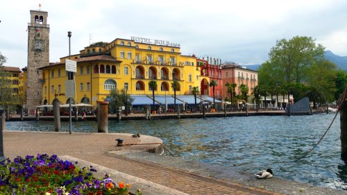 Der Hafen von Riva del Garda