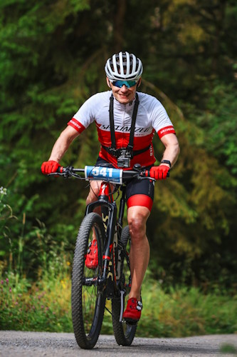 M3 Montafon MTB Marathon Schruns - die ersten 10 km laufen gut für Alex