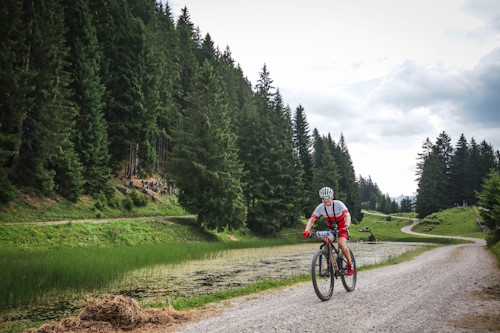 M3 Montafon MTB Marathon Schruns - Alex auf der zweiten Abfahrt