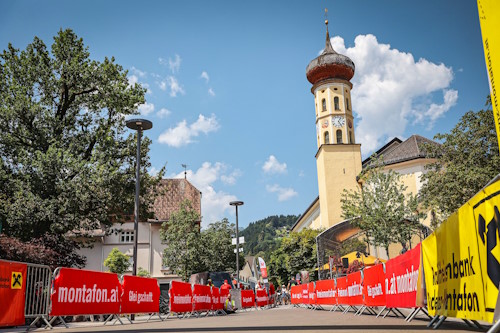 M3 Montafon MTB Marathon Schruns - Impressionen: der Zielbereich am frühen Nachmittag