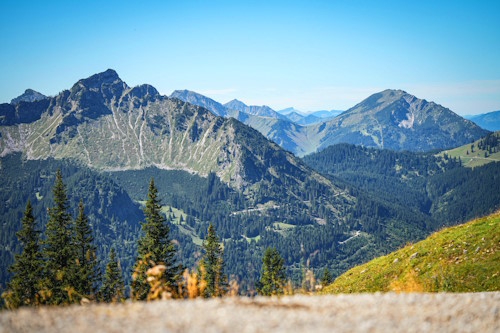 21. MTB Marathon in Pfronten - Impressionen: Die Pfrontener Berge