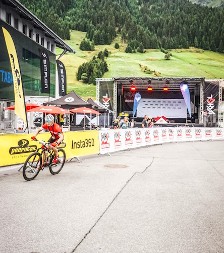 29. Ironbike Marathon Ischgl - Alex wenige Meter vor dem Ziel