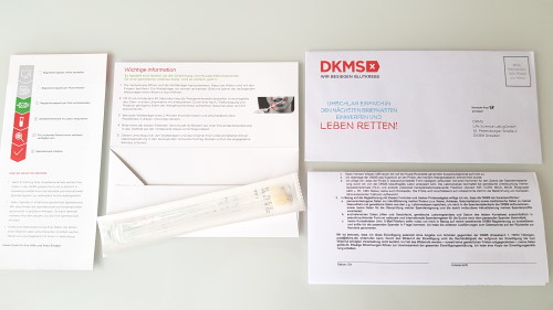 DKMS Registrierungsset