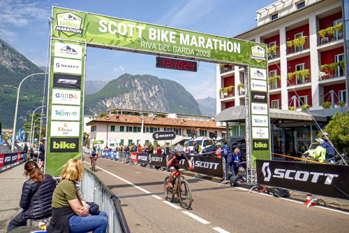 SCOTT BIKE Marathon 2023 in Riva del Garda - Challenge accomplished: Ronde Grande ohne ersten und zweiten Gang
