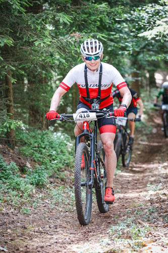 25. Franken Bike Marathon in Trieb - läuft gut bei Alex