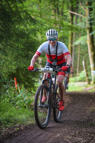 25. Franken Bike Marathon in Trieb - läuft gut bei Alex