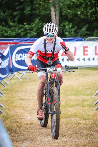 25. Franken Bike Marathon in Trieb - Alex im Ziel