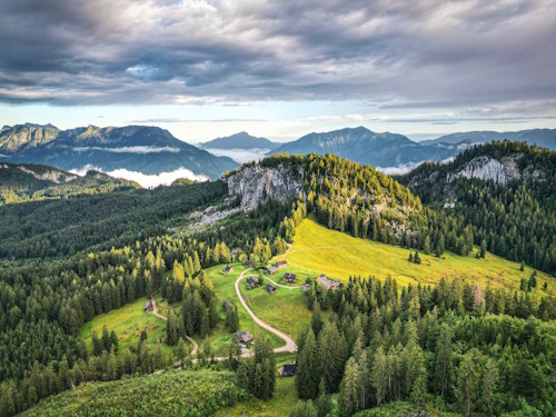 Salzkammergut Trophy in Bad Goisern - Impressionen: schöne Landschaft im Salzkammergut