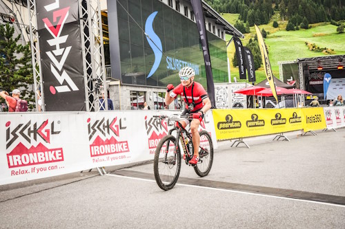 29. Ironbike Marathon Ischgl - Alex kommt ins Ziel