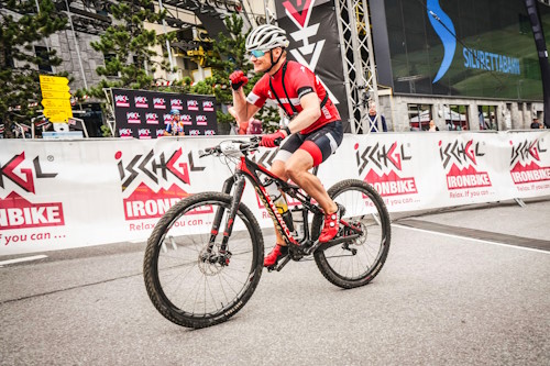 29. Ironbike Marathon Ischgl - Alex kommt ins Ziel