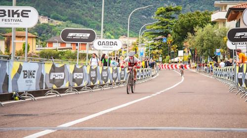 SPECIALIZED BIKE Marathon 2025 in Riva del Garda - Alex beim Zielsprint